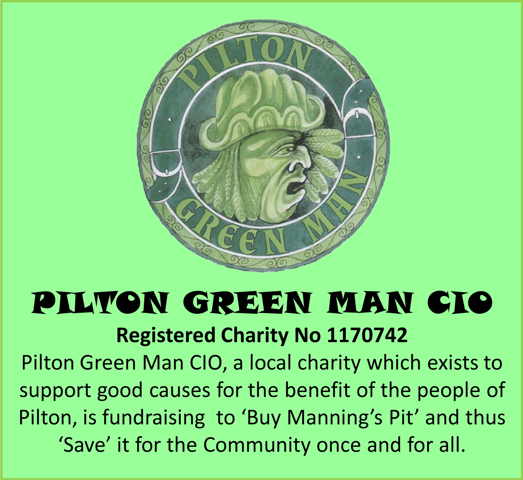 Pilton Green Man CIO