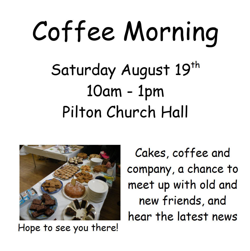 Coffee Morning August 19th 2023