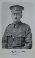 H H Munro in uniform of 2nd Royal Fusiliers